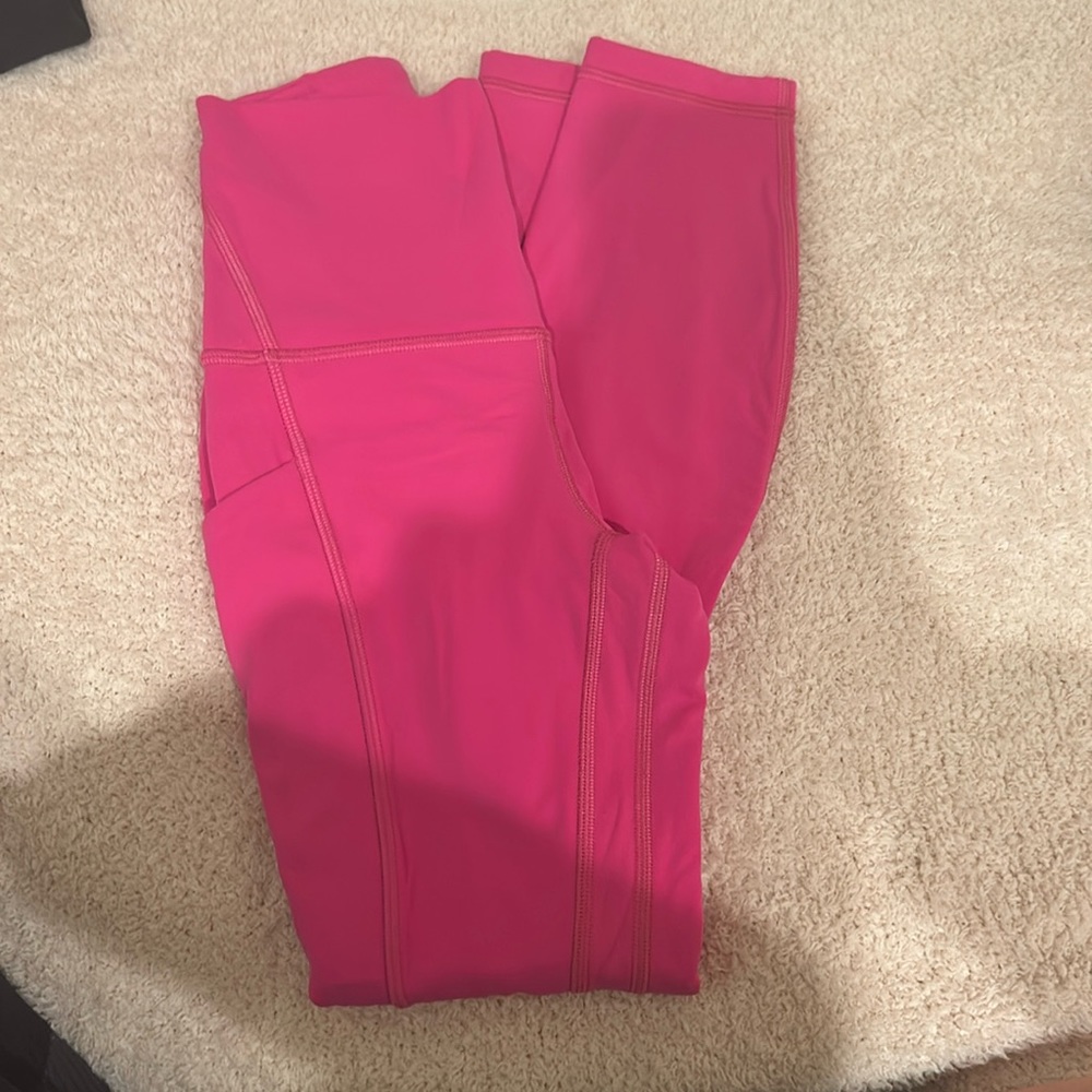 Lululemon sonic pink align leggings